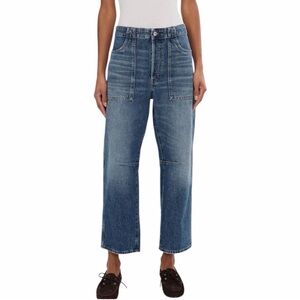 Madewell The Darted Barrel-Leg Jean size 26
